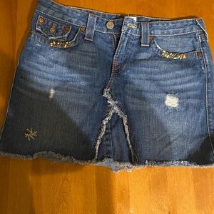 True religion denim mini (0333)